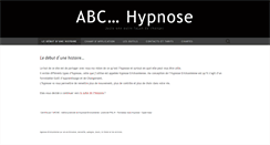 Desktop Screenshot of abchypnose.com