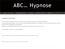 Tablet Screenshot of abchypnose.com